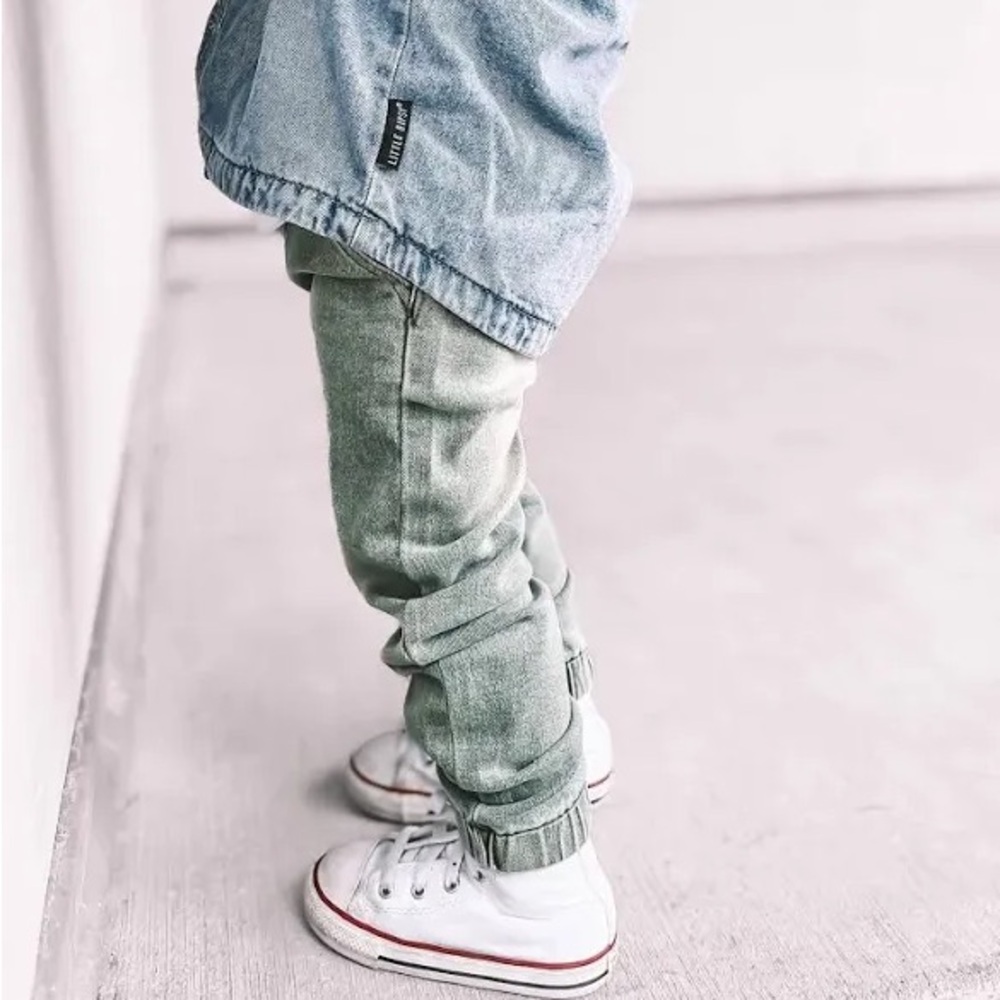 Little Bipsy Green Jogger Jean